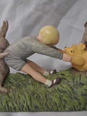 Winnie the Pooh Classic Bookends From The Honey Tree Christopher Robin - Thumbnail 3