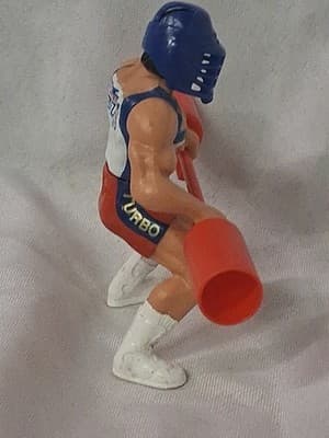 vtg 1991 Mattel Goldwyn American Gladiators GLADIATOR TURBO 3.5" Action Figure - Thumbnail 3
