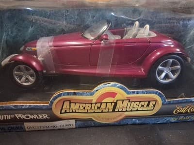ERTL COLLECTIBLES AMERICAN MUSCLE 1:18 PLYMOUTH PROWLER in ORIG BOX #7394 - Thumbnail 4