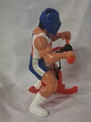 Vintage 1991 American Gladiators Nitro Figure w/helmet &weapon - Thumbnail 2