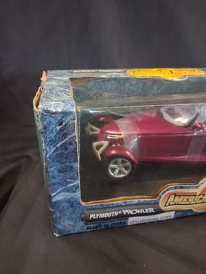 ERTL COLLECTIBLES AMERICAN MUSCLE 1:18 PLYMOUTH PROWLER in ORIG BOX #7394 - Thumbnail 2