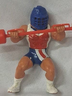 Vintage 1991 American Gladiators Nitro Figure w/helmet &weapon - Thumbnail 2