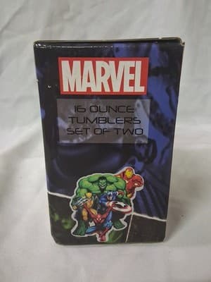 Marvel Comics 2011 HULK Set Of (2) 16 oz. Pint Glass Tumblers NEW - Thumbnail 7