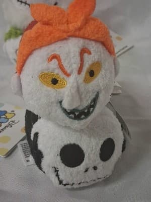 Disney Mini Tsum Tsum Nightmare Before Christmas Lot Of 6 Plush 3.5" Nwt - Thumbnail 3