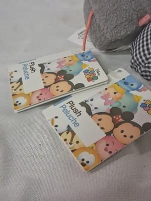 Disney Tsum Tsum Mini Plush Ratatouille Set of 2 - Remy and Alfredo Nwt - Thumbnail 4