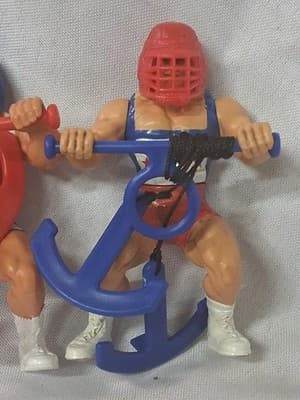 3 AMERICAN GLADIATOR TOYS LASER/TURBO 3.5" 1991 MATTEL With Accessories - Thumbnail 2