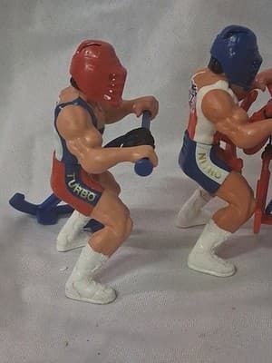 3 AMERICAN GLADIATOR TOYS LASER/TURBO 3.5" 1991 MATTEL With Accessories - Thumbnail 6