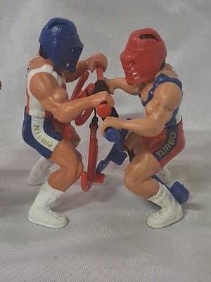 3 AMERICAN GLADIATOR TOYS LASER/TURBO 3.5" 1991 MATTEL With Accessories - Thumbnail 5