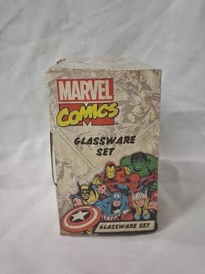 Marvel X-Men Decorated Pint Glass Set of 2, 16 fl oz, Comic Book Heroes - Thumbnail 4