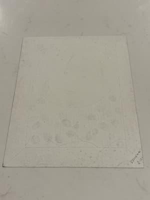 Lovely Original Fantasy Art Drawing Woman Sketch Artist Signed Brockman 2000 - Thumbnail 2