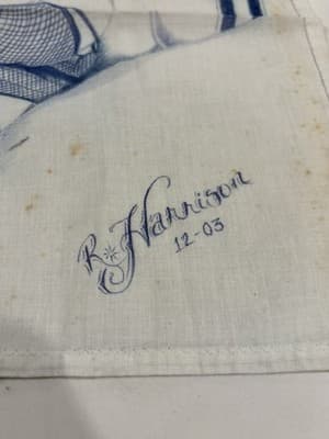 Rare Cloth Original Woman Erotic Sexy Fantasy Art Drawing Sketch Artist Signed - Thumbnail 2