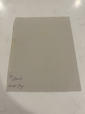 Rare Original Facial Portrait Fantasy Art Drawing Sketch Signed To Laurie - Jay - Thumbnail 2