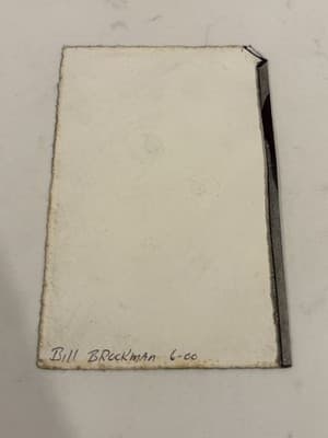 Rare Original Lovely Woman Art Drawing Sketch Artist Signed Bill Brockman 2000 - Thumbnail 2