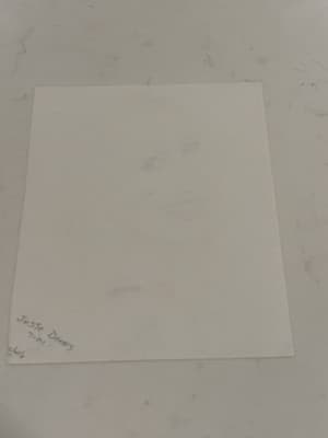 Rare Original Art Smiling Blonde Fantasy Art Drawing Sketch Artist Signed Print - Thumbnail 3