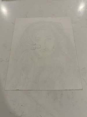 Rare Original Sexy Fantasy Art Drawing Sketch Artist Signed - Thumbnail 3