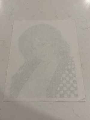 Rare Original Sexy Woman Portrait Art Drawing Sketch Artist Signed - Thumbnail 3