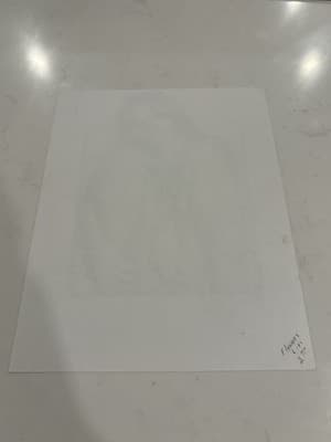 Rare Original Sexy Girl Portrait Fantasy Art Drawing Sketch Artist Signed - Thumbnail 3