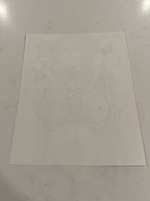 Unique Original Sexy Fantasy Art Drawing Sketch Ripped Chest Demons 🔥 - Thumbnail 2