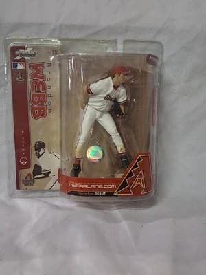 Brandon Webb AZ Diamondbacks McFarlane Toys Series 18 Baseball Action Figure - Thumbnail 2