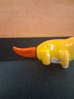 Vintage Hong Kong Wind-Up Swimming Toy - As Is Seen - 1980s Bath Toy Rare! Gator - Thumbnail 3
