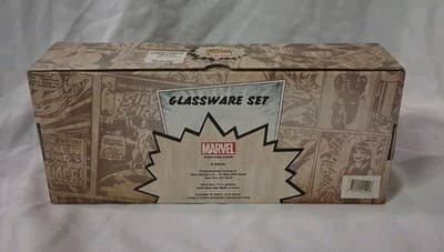 Marvel Comics 16 oz Pint Glasses Hulk, Iron Man, Spiderman and Captain America. - Thumbnail 6