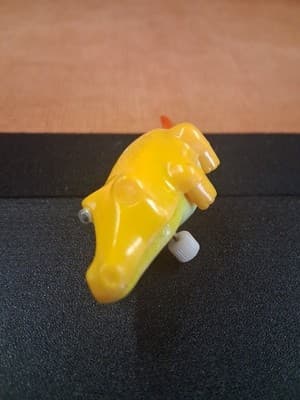 Vintage Hong Kong Wind-Up Swimming Toy - As Is Seen - 1980s Bath Toy Rare! Gator - Thumbnail 4