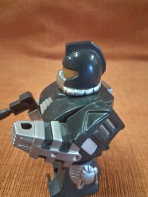 Vtg Mechanical Robot Wind-Up Plastic Toy - Thumbnail 6