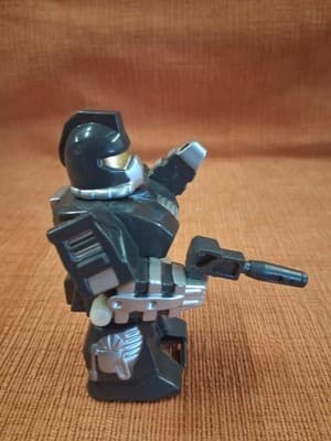 Vtg Mechanical Robot Wind-Up Plastic Toy - Thumbnail 2