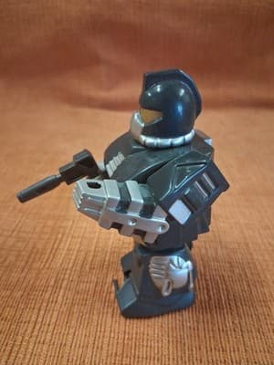 Vtg Mechanical Robot Wind-Up Plastic Toy - Thumbnail 5