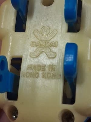 Vtg Swimmng Beaver Blue Wind-Up Plastic Toy Made In Japan 1980s Works Bandai - Thumbnail 6