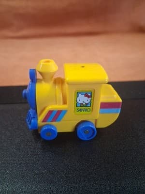 Hello Kitty Train Wind-Up Toy Sanrio Retro Vintage As Is - Thumbnail 3