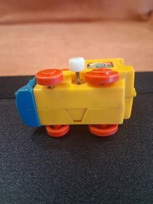 Vintage Smurf Wind-up Toy Train (Galloob Peyo 1982) - Thumbnail 5
