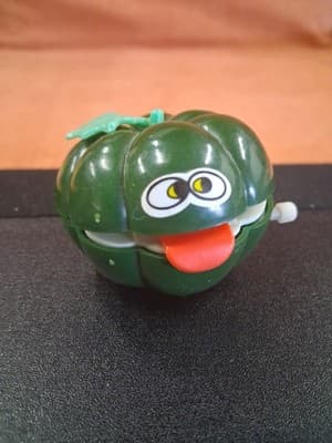 Vtg Plant Funny Wind-Up Plastic Toy Made In Japan 1980s Works - Thumbnail 5