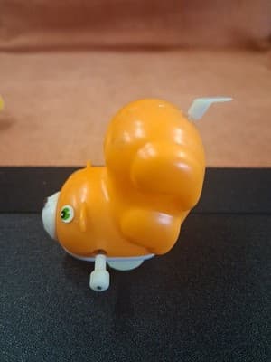 Vintage Bandai Wind-Up Swimming Toy - As Is Seen - 1980s Bathtub Toy Rare! - Thumbnail 4