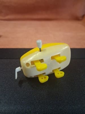 Vintage Bandai Wind-Up Swimming Toy - As Is Seen - 1980s Bathtub Toy Rare! - Thumbnail 5