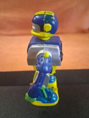 Vintage Wind-Up Plastic Toy Made In Japan Bandai 1980s Robot Z - Thumbnail 2