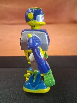 Vintage Wind-Up Plastic Toy Made In Japan Bandai 1980s Robot Z - Thumbnail 4