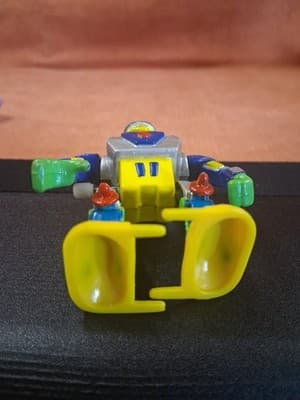 Vintage Wind-Up Plastic Toy Made In Japan Bandai 1980s Robot Z - Thumbnail 5