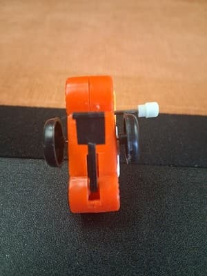 Vtg Bmw Bike Racer Wind-Up Plastic Toy Made In Japan 1980s Works - Thumbnail 5