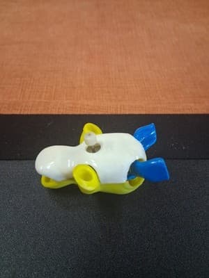 Vintage Bandai Wind-Up Swimming Toy - As Is Seen - 1980s Bathtub Toy Rare! - Thumbnail 5
