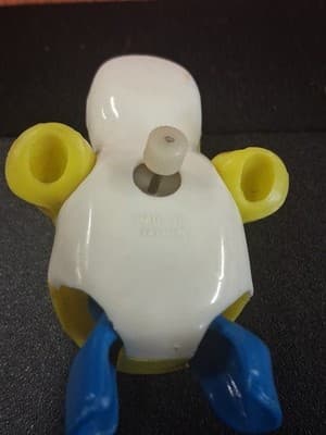 Vintage Bandai Wind-Up Swimming Toy - As Is Seen - 1980s Bathtub Toy Rare! - Thumbnail 7