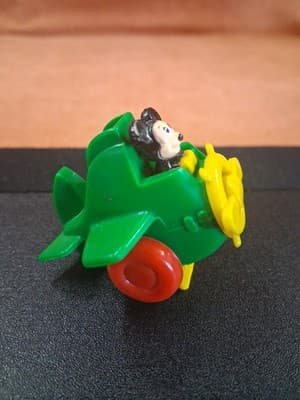 RARE 1979 TOMY Walt Disney Mickey Mouse Wind-up Toy Works Japan - Thumbnail 3