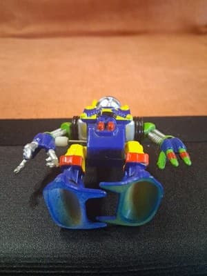 Vintage Wind-Up Plastic Toy Made In Japan Bandai 1980s Robot Z #2 - Thumbnail 5
