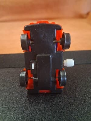 Wind Up Fire Truck Limited FD Red Plastic Toy 1980s As Is - Thumbnail 6
