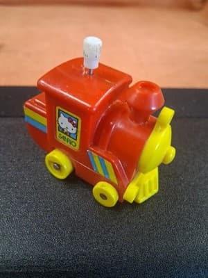 Hello Kitty Train Wind-Up Toy Sanrio Retro Vintage As Is - Thumbnail 7