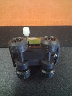 Vintage Green Military Van Truck Wind-Up Plastic Toy Made In Japan 1980s As Is - Thumbnail 7