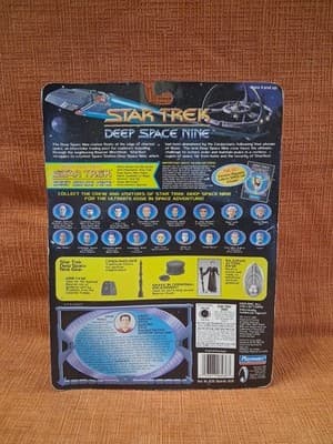 Vedek Bareil DS9 Star Trek Deep Space Nine 1995 Bajoran Playmates Sealed - Thumbnail 2