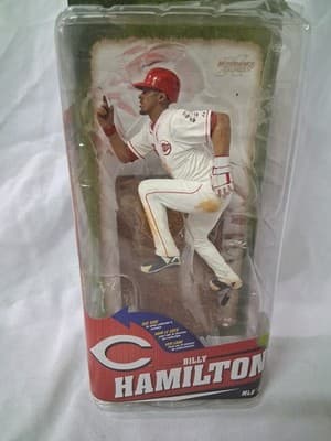 CINCINNATI REDS BILLY HAMILTON MLB SERIES 33 ACTION FIGURE - Thumbnail 2