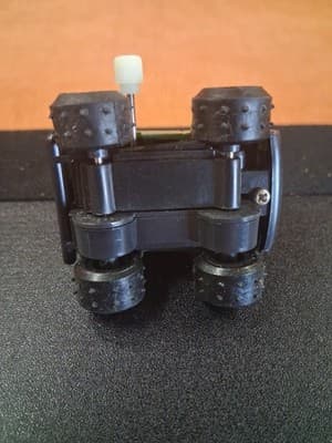 Vintage Green Military Van Truck Wind-Up Plastic Toy Made In Japan 1980s As Is - Thumbnail 6