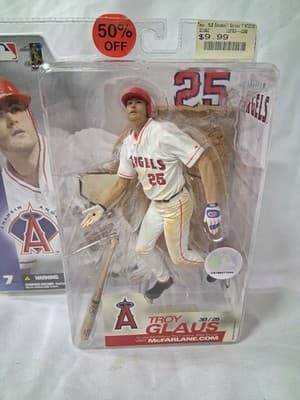 McFarlane MLB Series 7 Troy Glaus Anaheim Angels Chase Variant - Thumbnail 2
